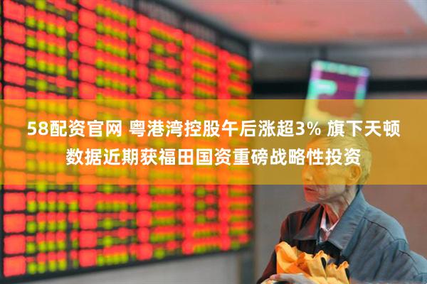 58配资官网 粤港湾控股午后涨超3% 旗下天顿数据近期获福田国资重磅战略性投资
